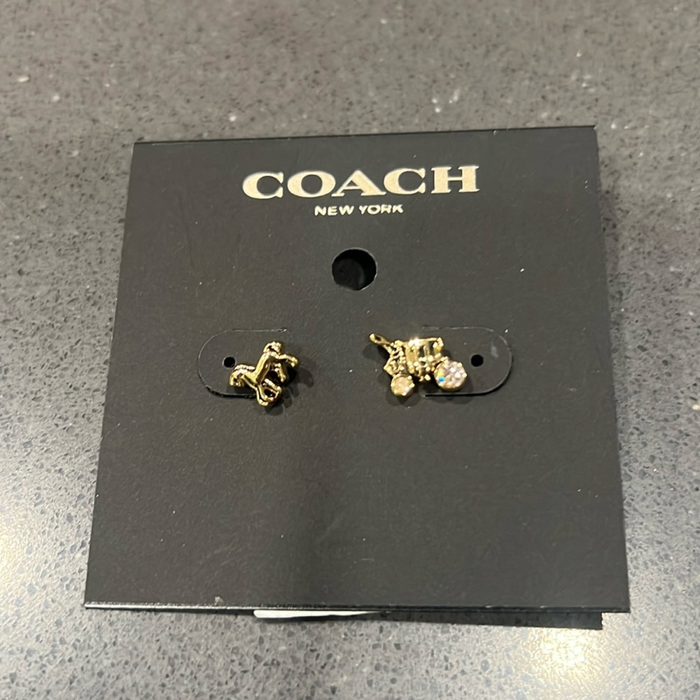 Coach earrings